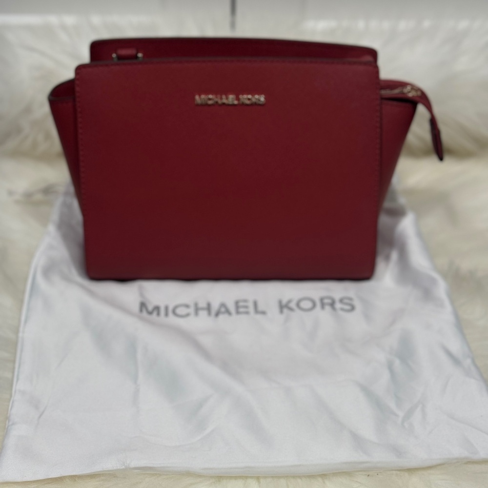 Michael Kors Red Sling Bag